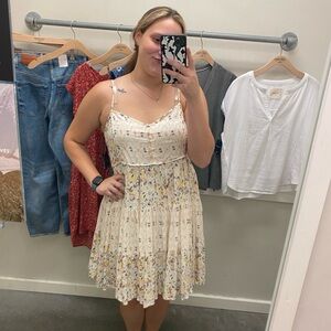 Floral Spaghetti Strap Dress